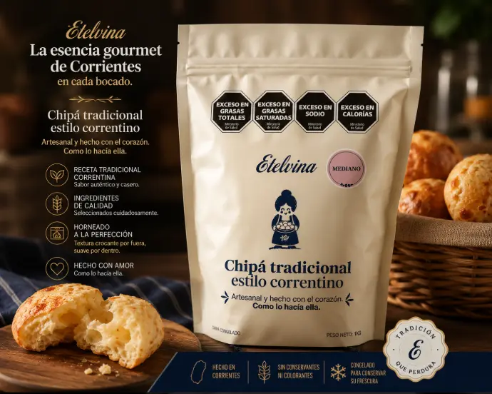 Chipá Grande Bolsa 1 Kg