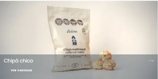 Chipá Chico Bolsa de 2kg 